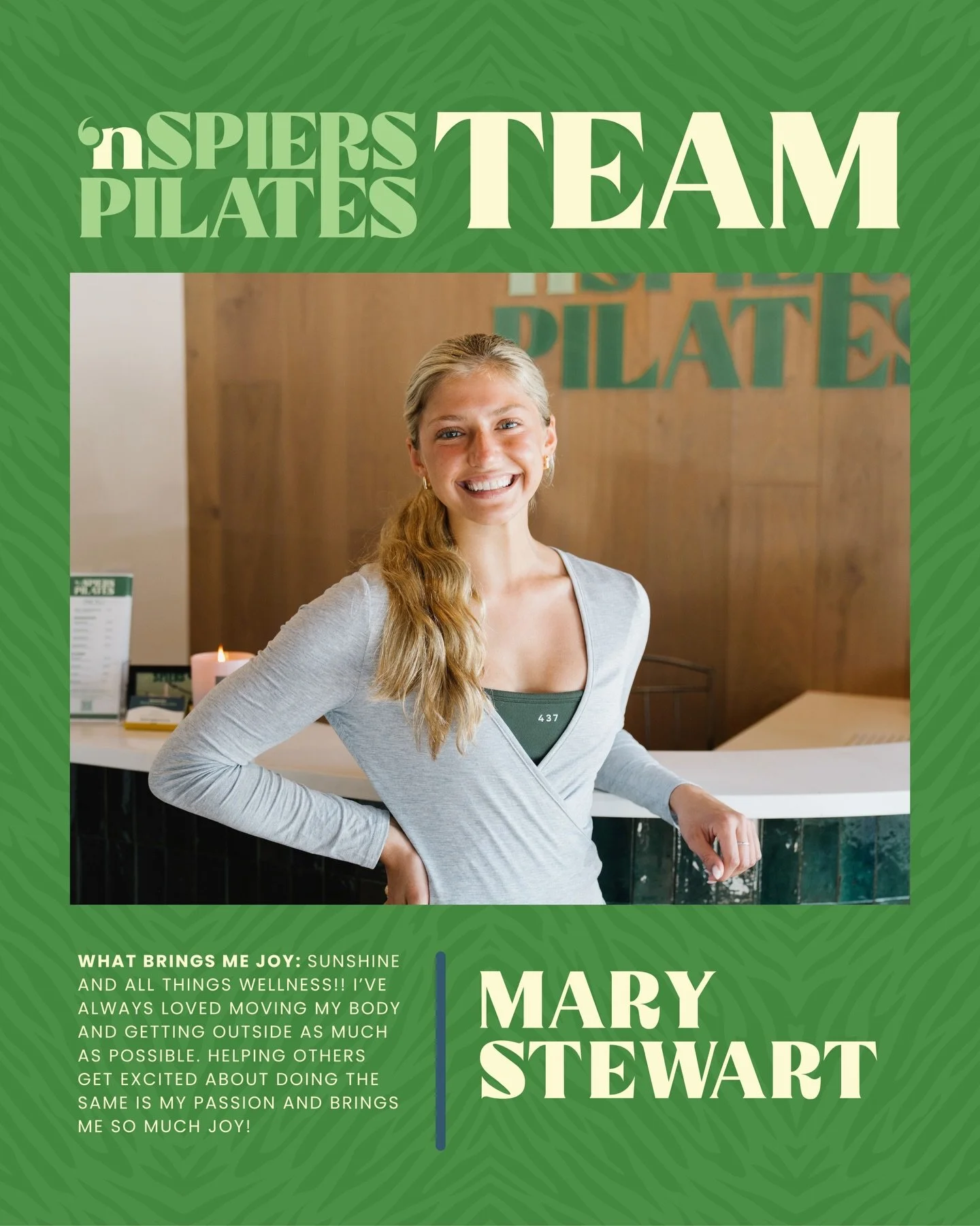 Happy Team Thursday ✨

Meet Mary&mdash; the newest member of our &lsquo;nSPIERS team! She brings the best energy into every room&mdash;bubbly, welcoming, and genuinely kind. Mary is all about making connections and ensuring every single person has an