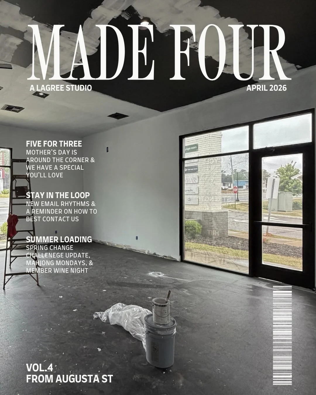 vol. 4 is here. 🤍
a love letter to april &mdash; and a little peek at everything coming up.

inside:
&rarr; mother&rsquo;s day special: 5 for 3 (treat her, treat you, link in bio)
&rarr; reminders to stay close &mdash; email, text, call (pick your l