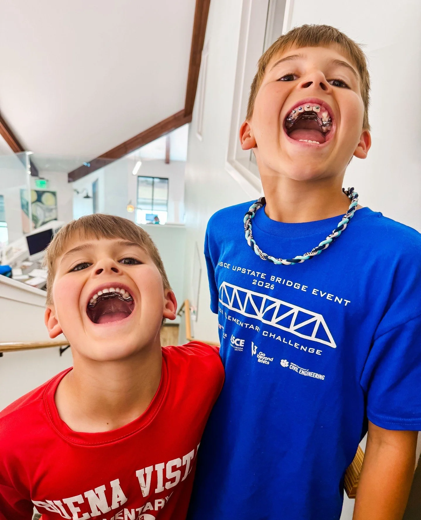 Elkins boys with the expanders ~swag~ 😎⁠
⁠
-- ⁠
#palmettofamilyortho #orthodontics #invisalign #braces  #orthodontist #smile #pfofamily