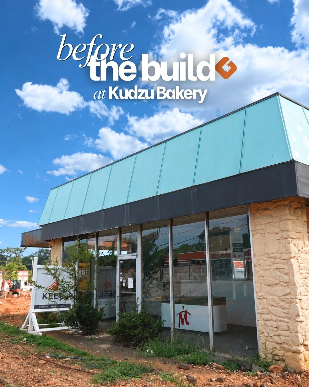 Before the Build at Kudzu Bakery 🛠️ 

A new chapter is about to begin. 

We&rsquo;re taking the old Master's Mark dry cleaners and transforming it into the future home of Kudzu Bakery. What was once an outdated space will soon become a warm, invitin