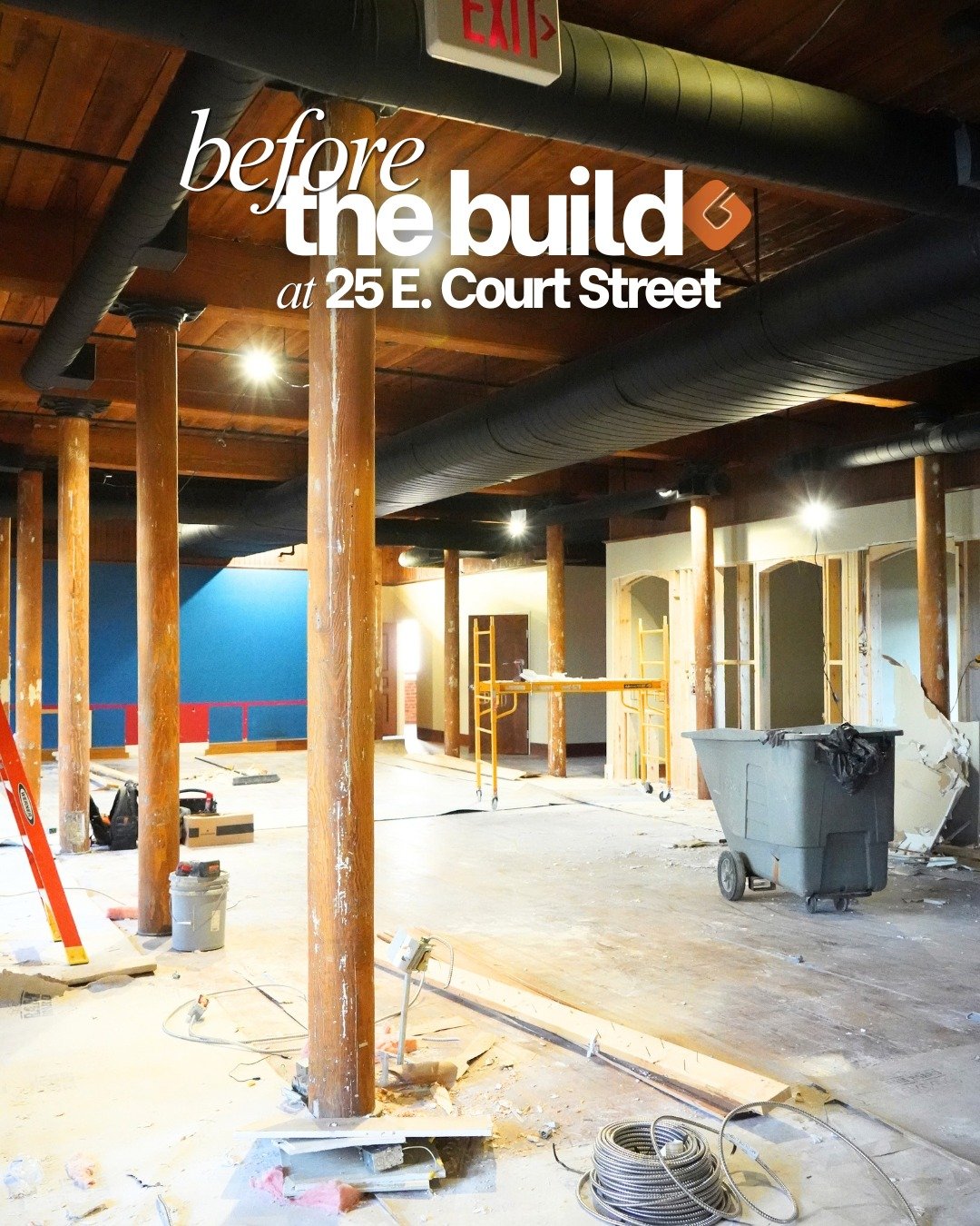 Before the Build at 25 E. Court Street 🛠️ 

We&rsquo;re excited to team up with Scout Land Consultants as they prepare to relocate offices in the heart of Downtown Greenville. We can&rsquo;t wait to transform this space for their growing team! 

--
