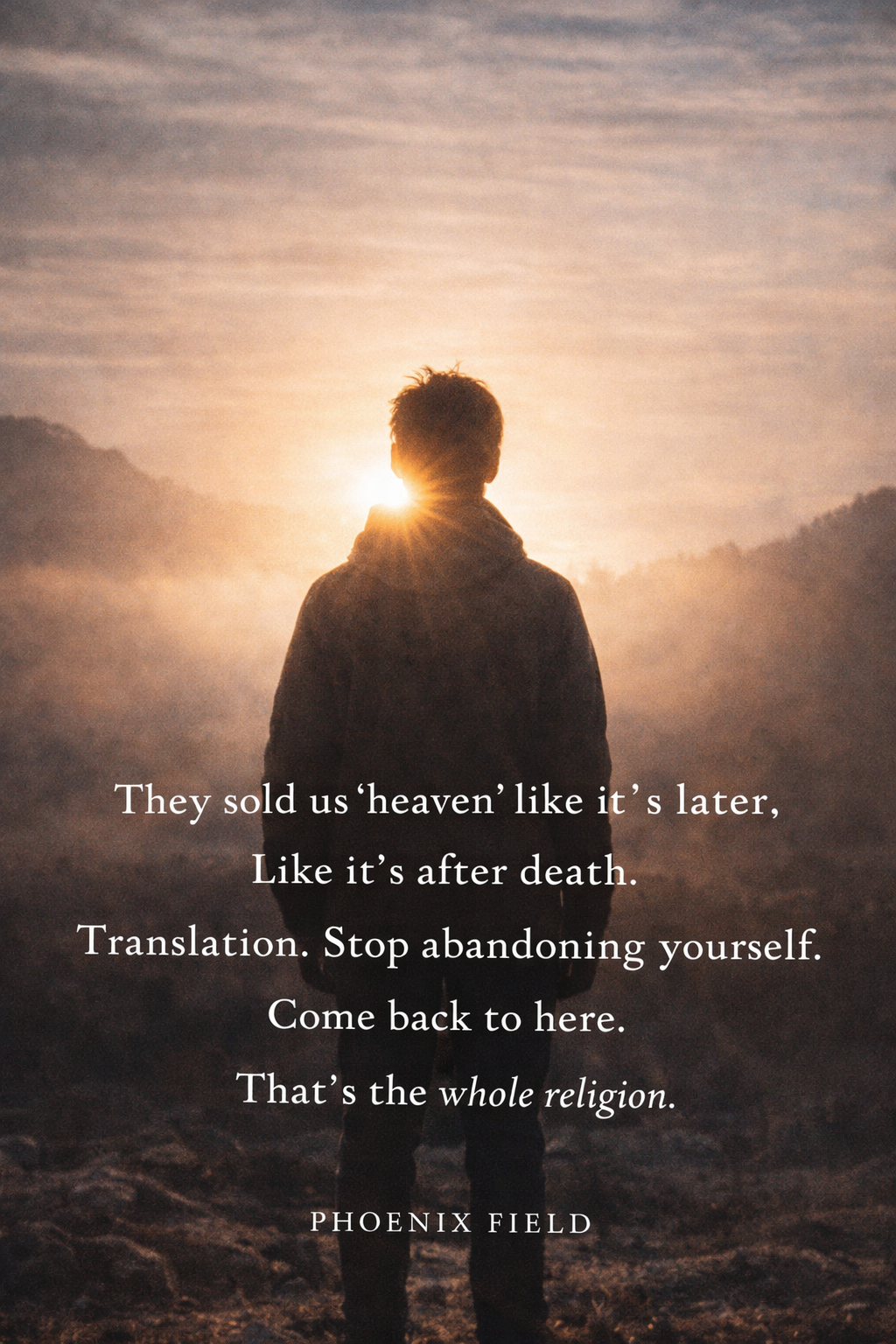 The kingdom of heaven IS within