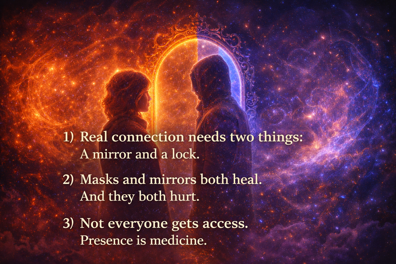 Masks, Mirrors, and Access