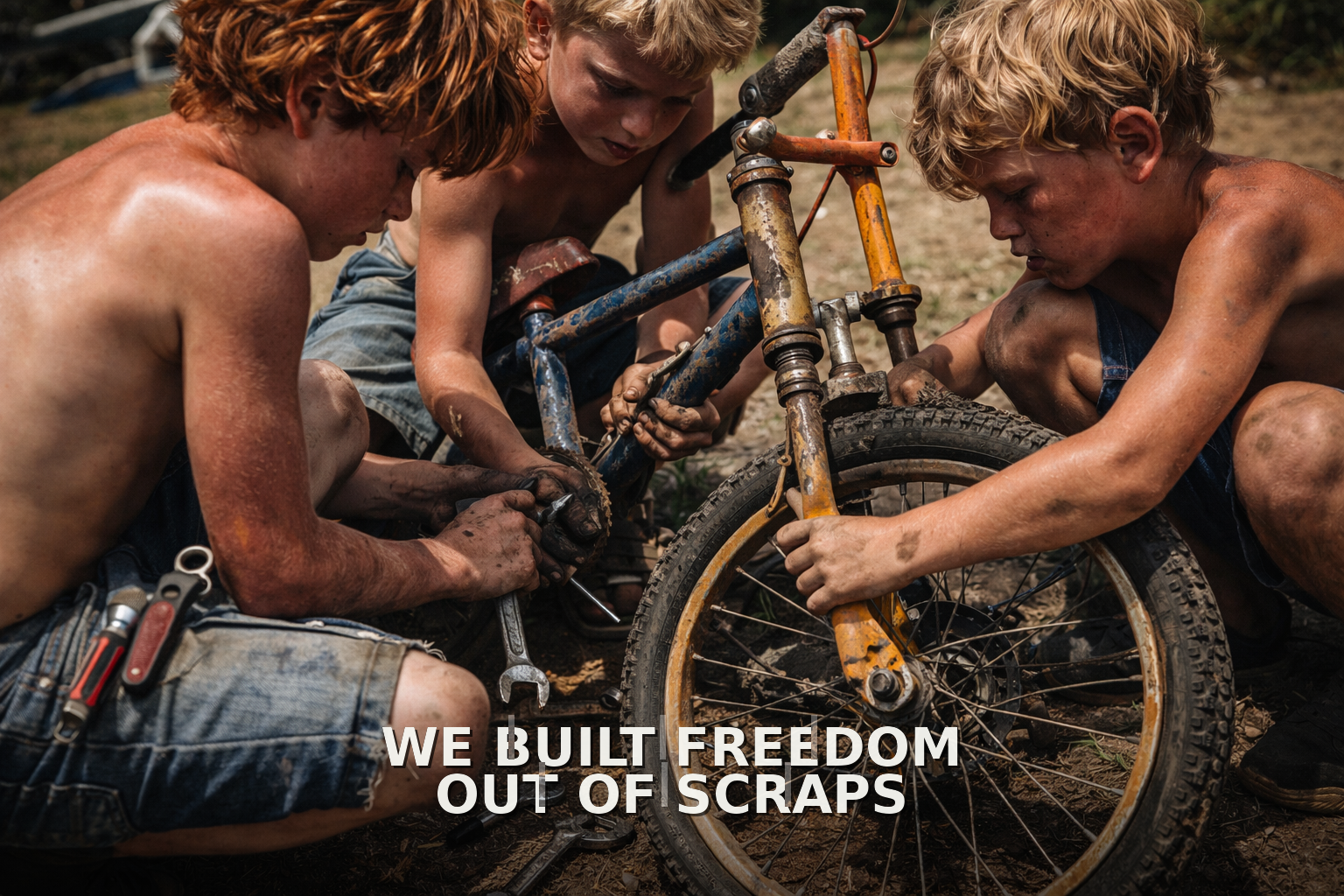 We Built Freedom Out of Scraps