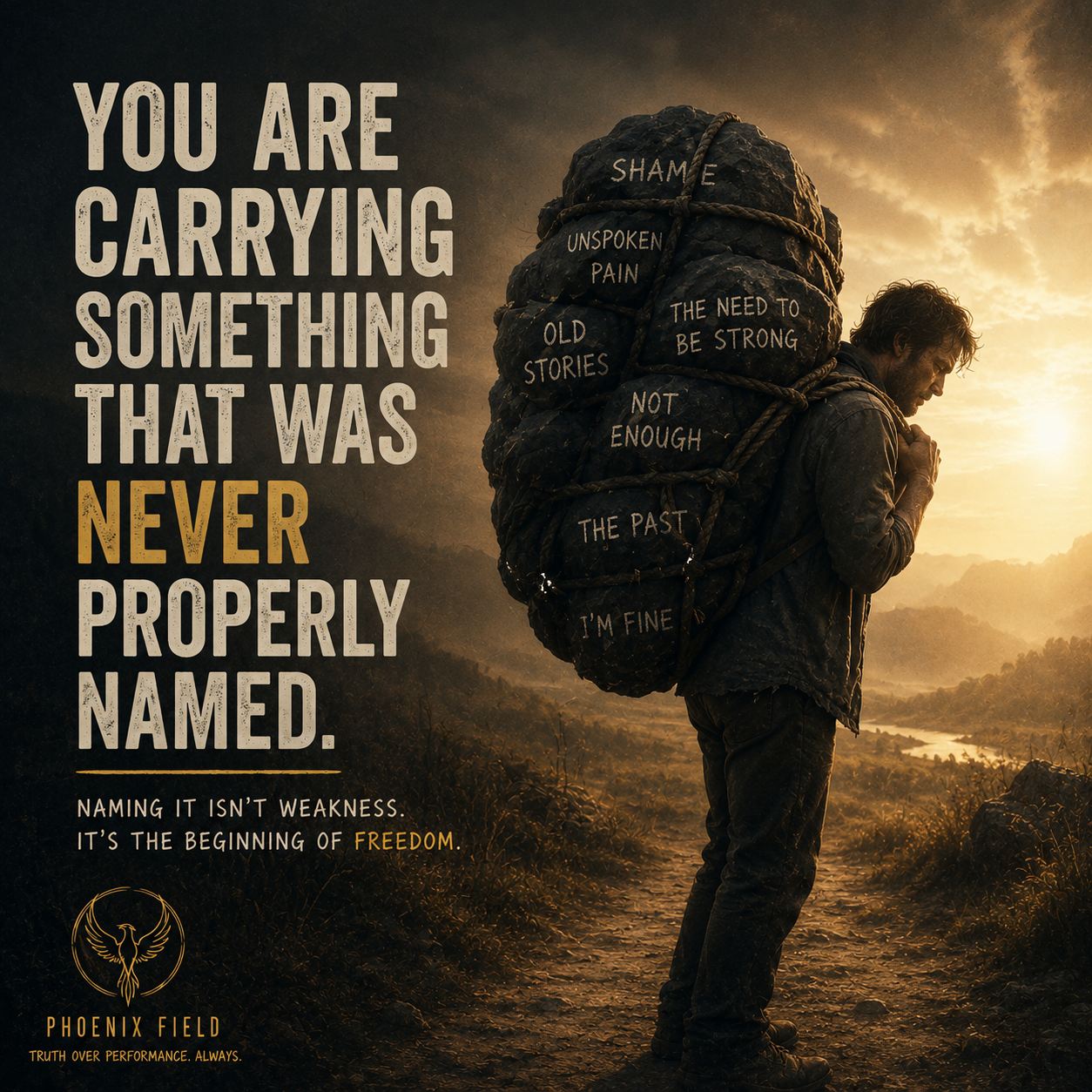 You Are Carrying Something That Was Never Properly Named