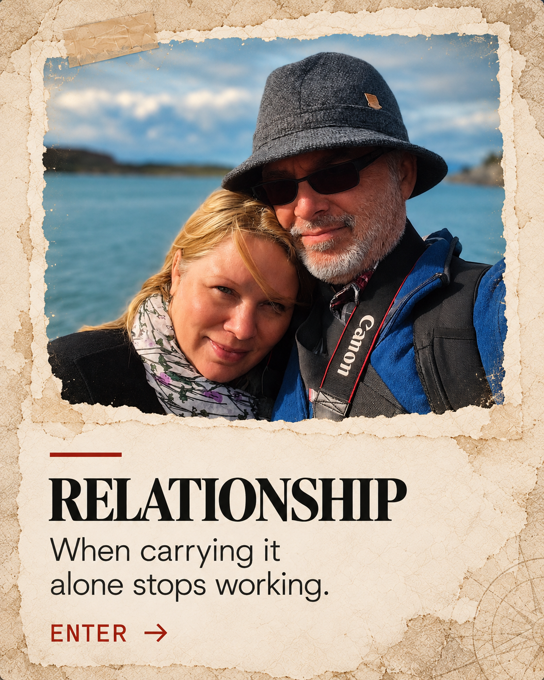 Relationship: when carrying it alone stops working. Enter the Relationship reading path.