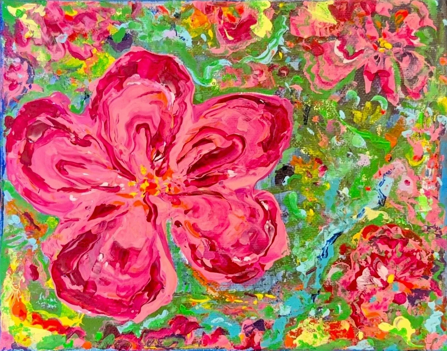 Title:  Water Lilly  ||
Colors: Any  ||
Frame: None || Extra: Inspiration from previous work (In Motion: Blooming)