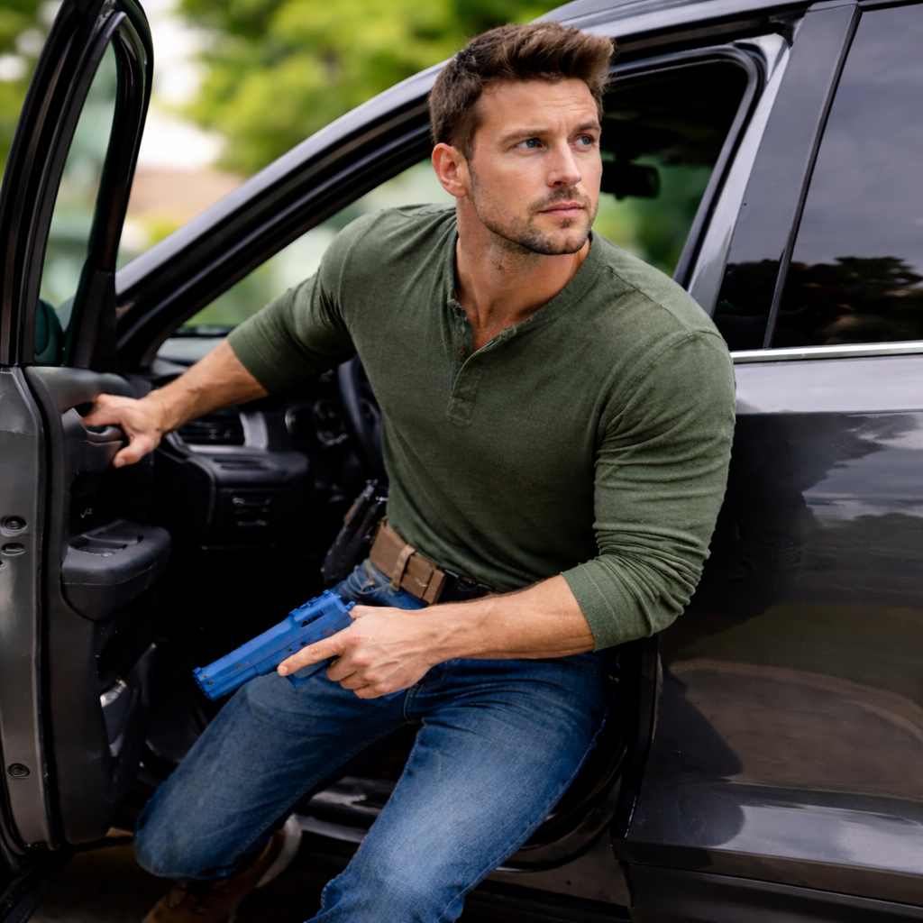 Athletic man with training pistol.png