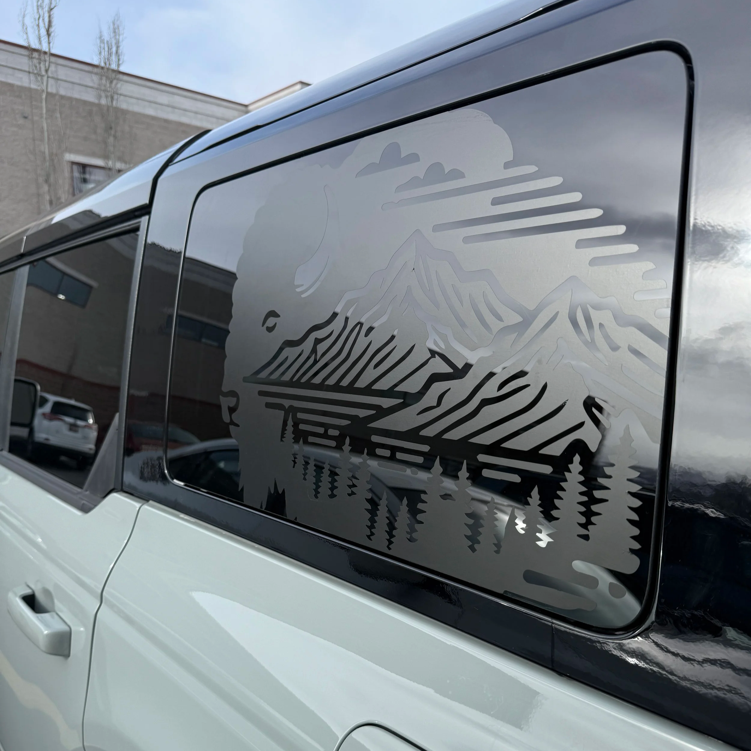 Custom Vinyl Decal by Haderlie Design, Custom Vehicle Decal