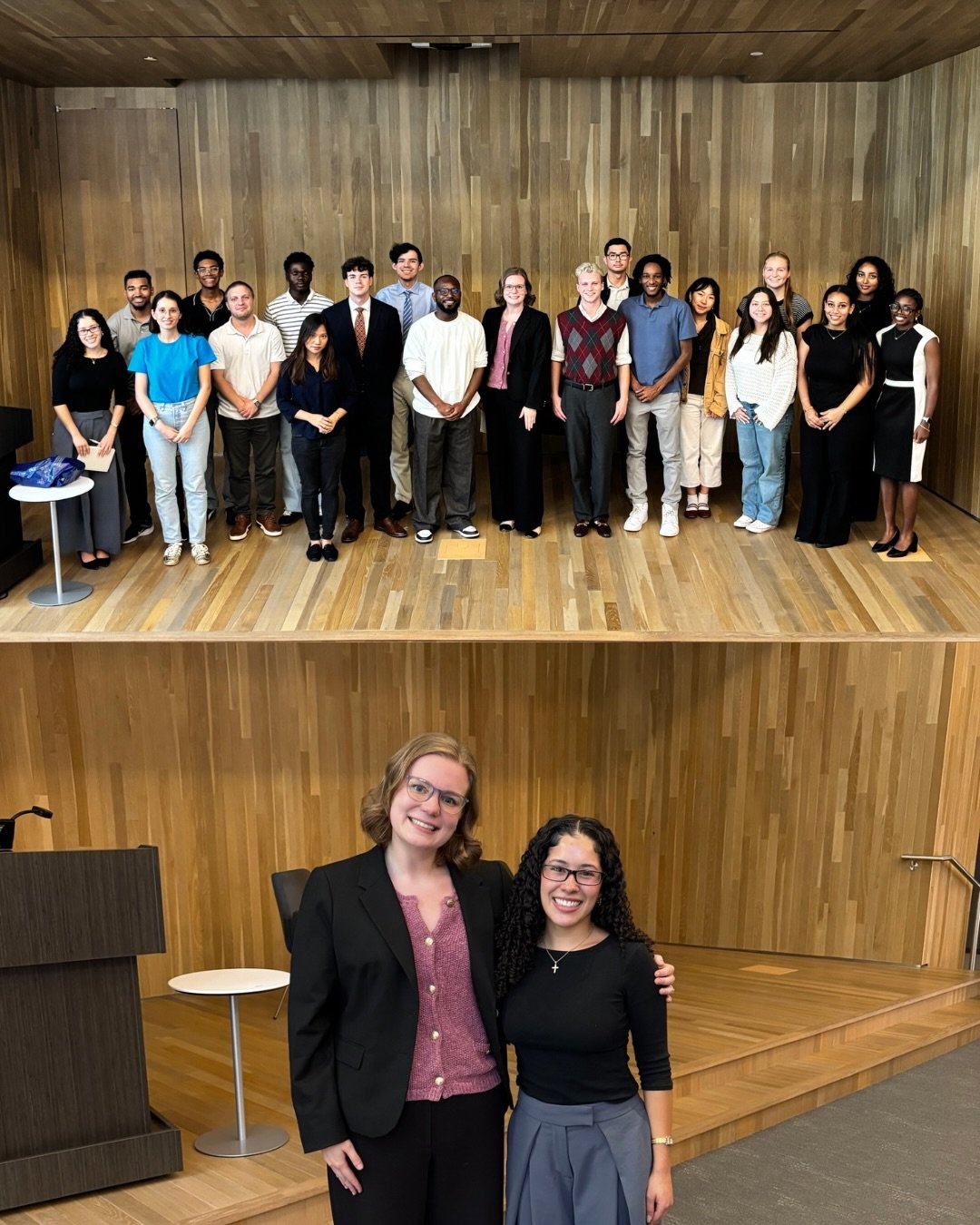A HUGE thank you to everyone who came out to my first event with Marymount University in Ballston! 🫶

We brought together students from George Mason, Howard, Marymount, Georgetown, George Washington, and MORE to talk all things internships, career-b