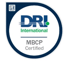 DRI International logo with 'MBCP Certified' text