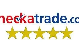 CheckaTrade logo with five gold stars underneath