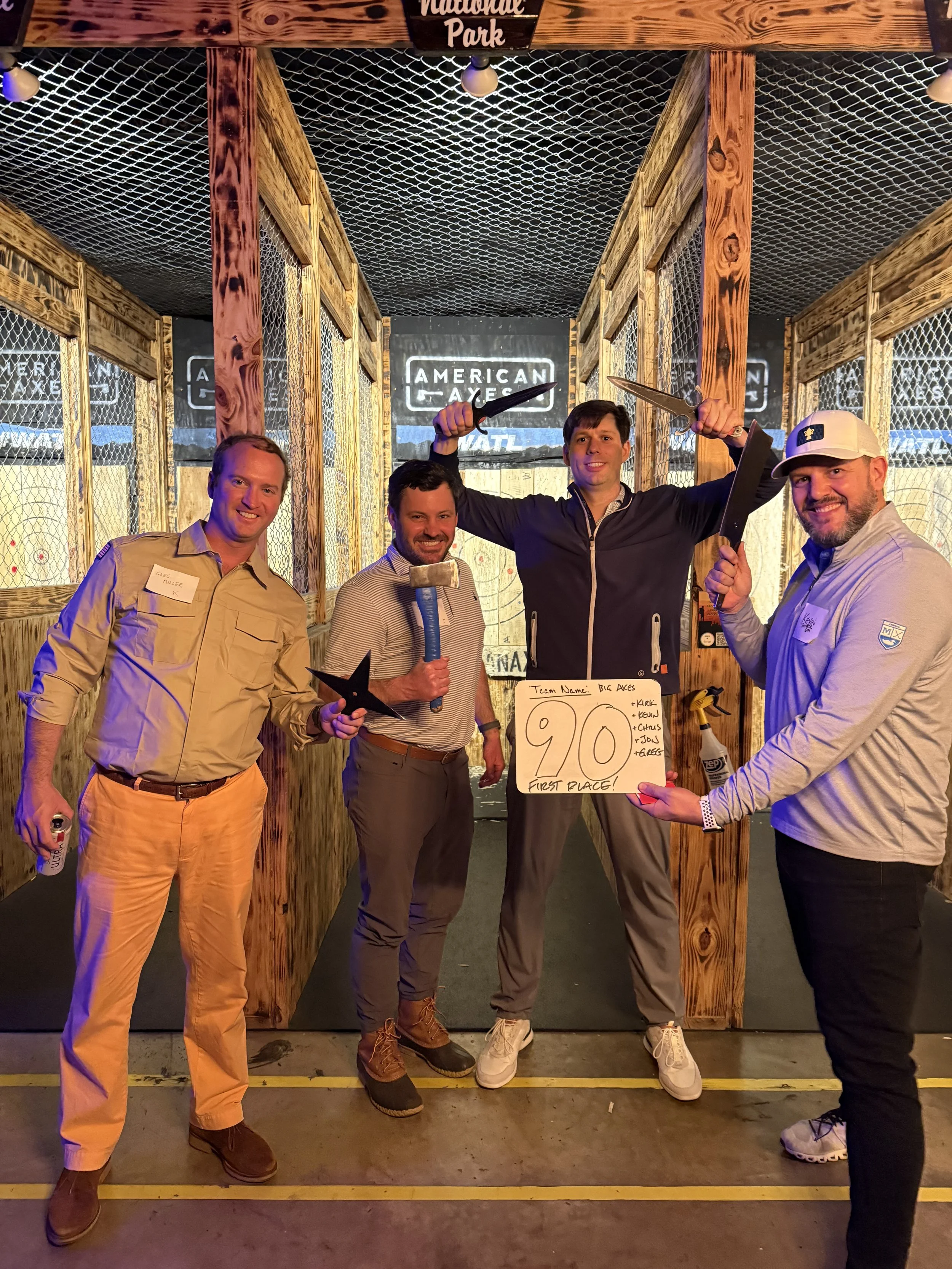 🪓🎯 Thursday Night Trivia Axe Throwing