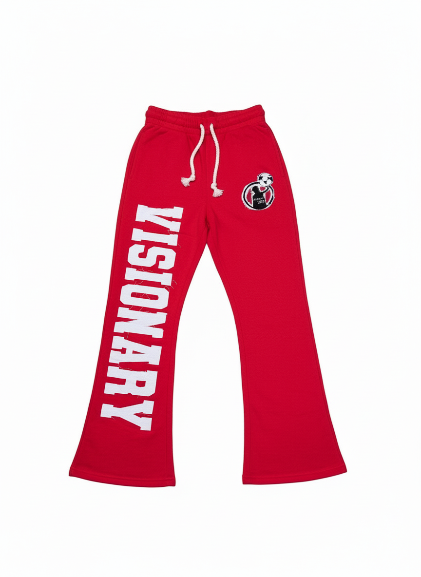 Visionary Dept. Red Sweatpants