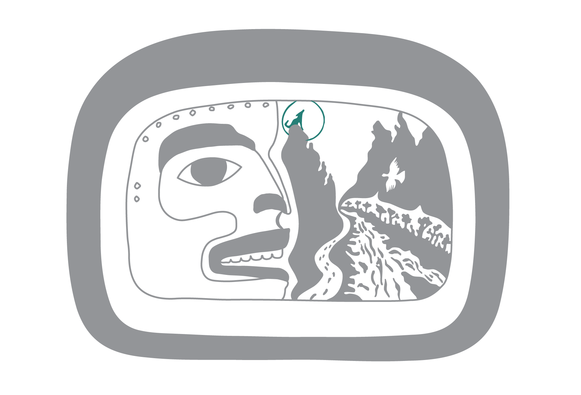 This is a reference to the story by late respected TRTFN Elder Jackie Williams about the wolf’s rock: “That wolf will be a marker that says that this is Yanyeidí territory. This Tlingit land is governed under the Yanyeidí”. This stone marker is calle