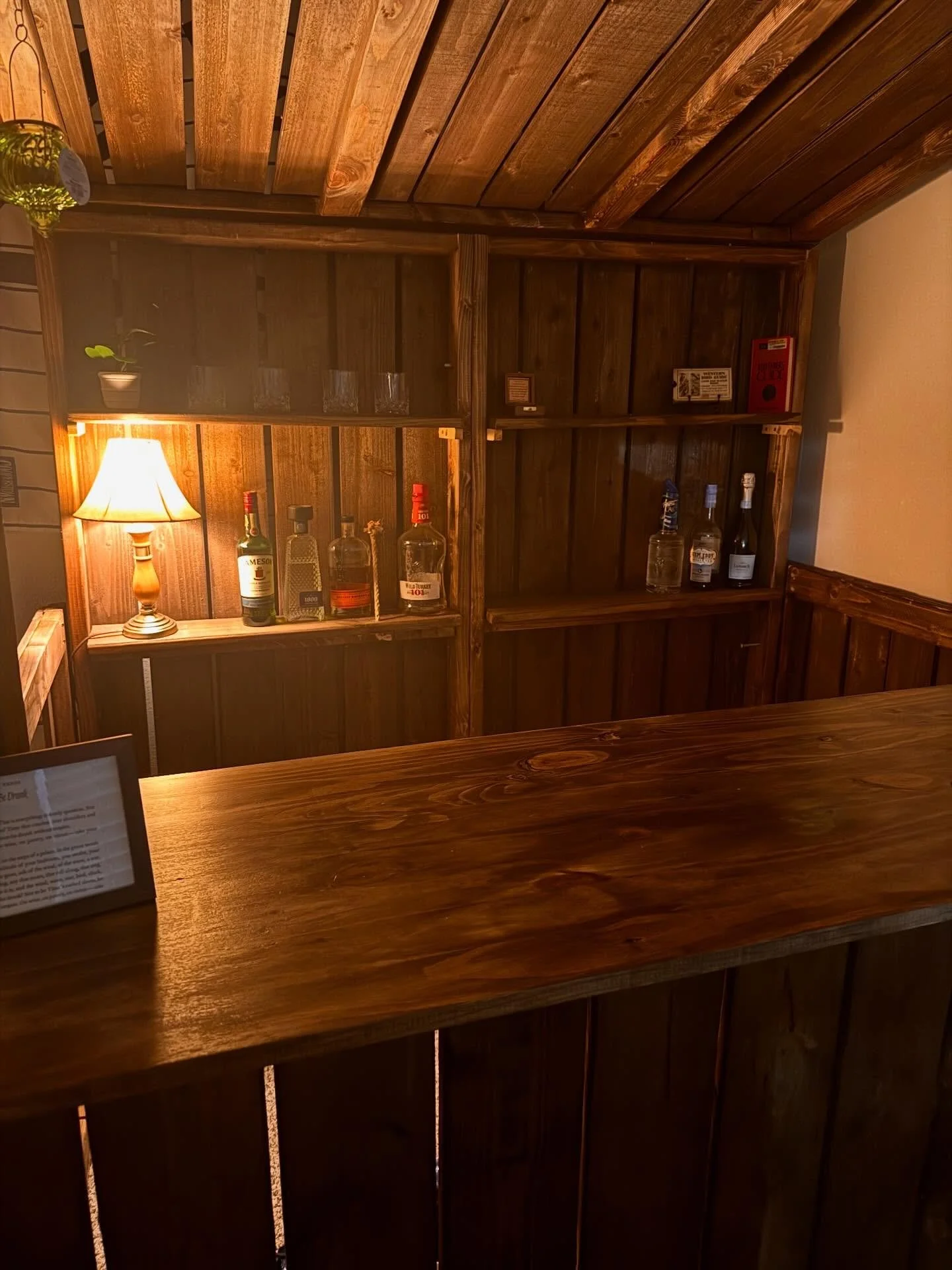 Construction is nearly complete, and we are now booking dates. As much as I love having this bar in my apartment, I would much rather see it at an event. We are still working out the kinks, so we will be having Founder&rsquo;s Season pricing for the 