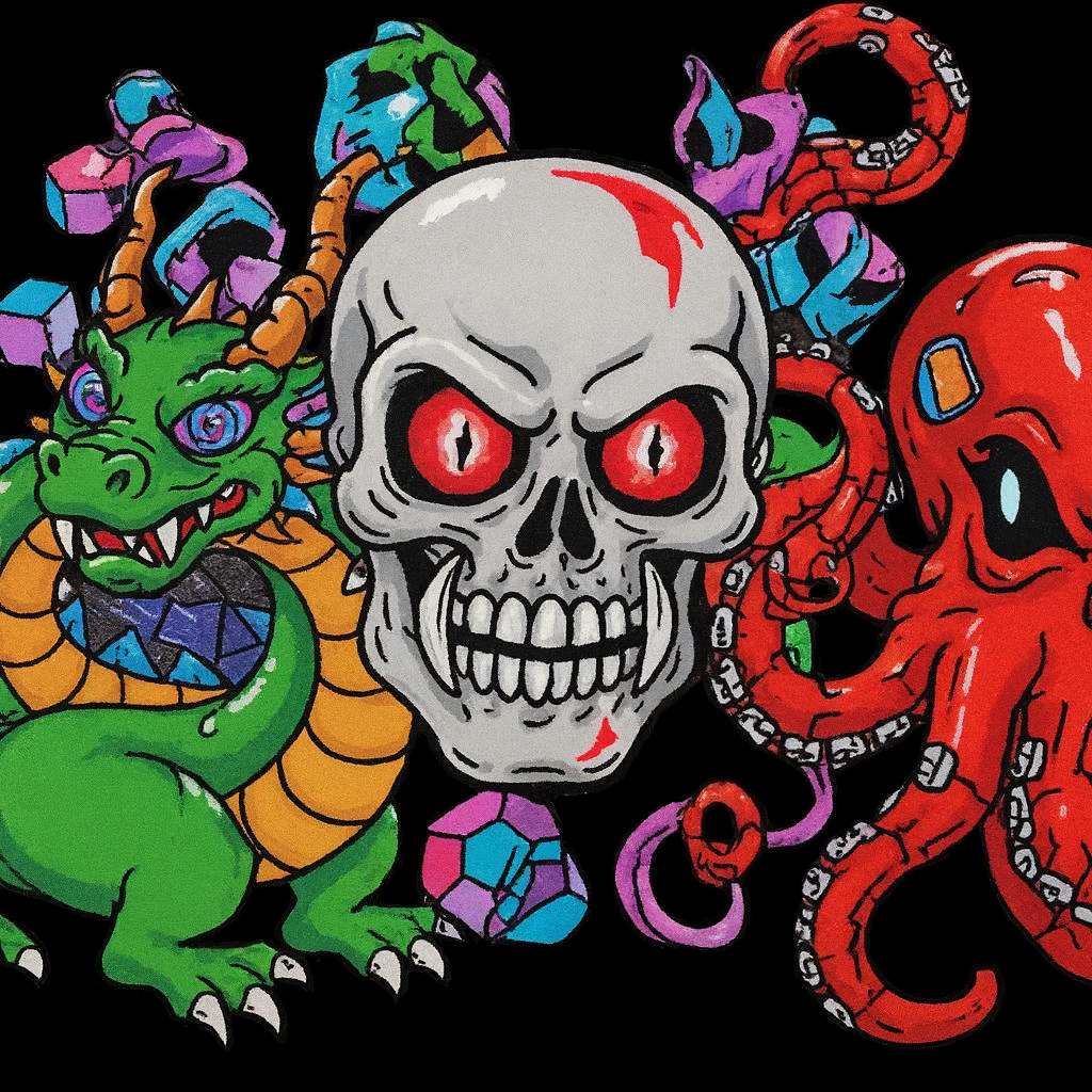 a vivid red octopus .png