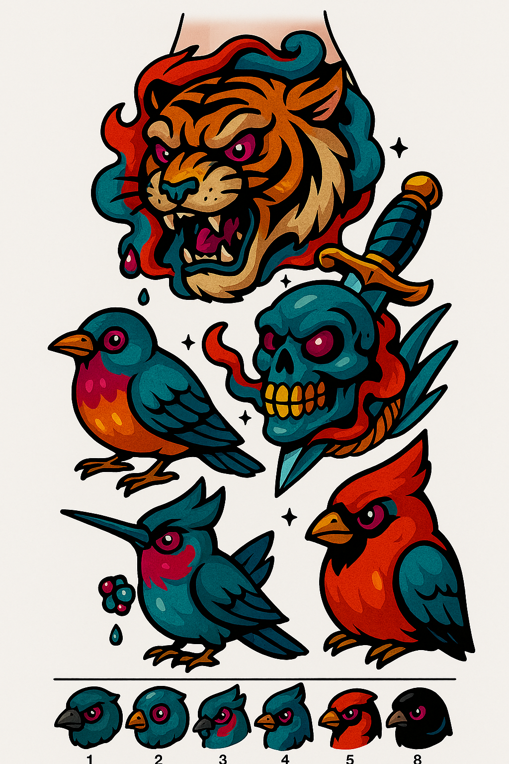 Bird With new tiger headnew school flash.png