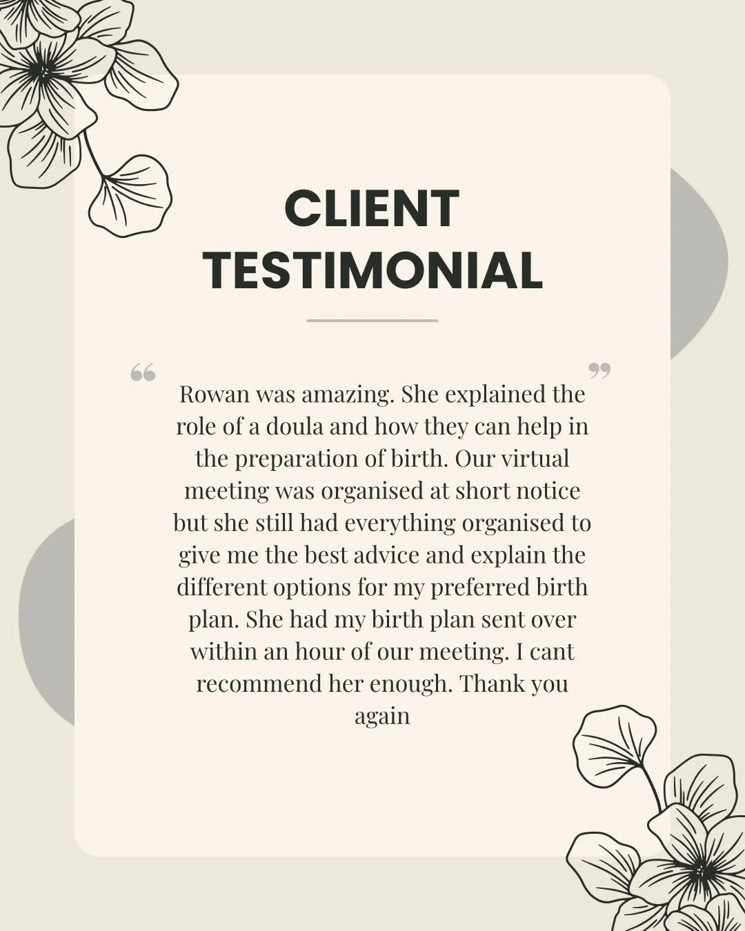 Massive congratulations to Becky &amp; Craig on the birth of their beautiful baby boy 💙

It was such an honour to support Becky through a virtual doula session, and her kind words truly mean so much to me. Supporting families during such a special c