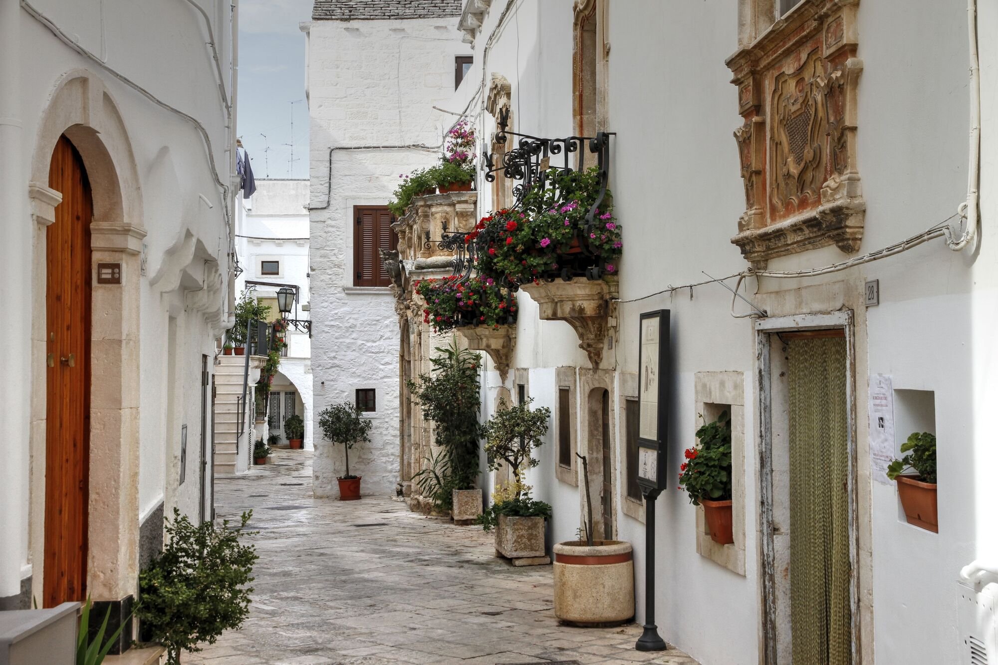 vicoli del centro storico di Vieste