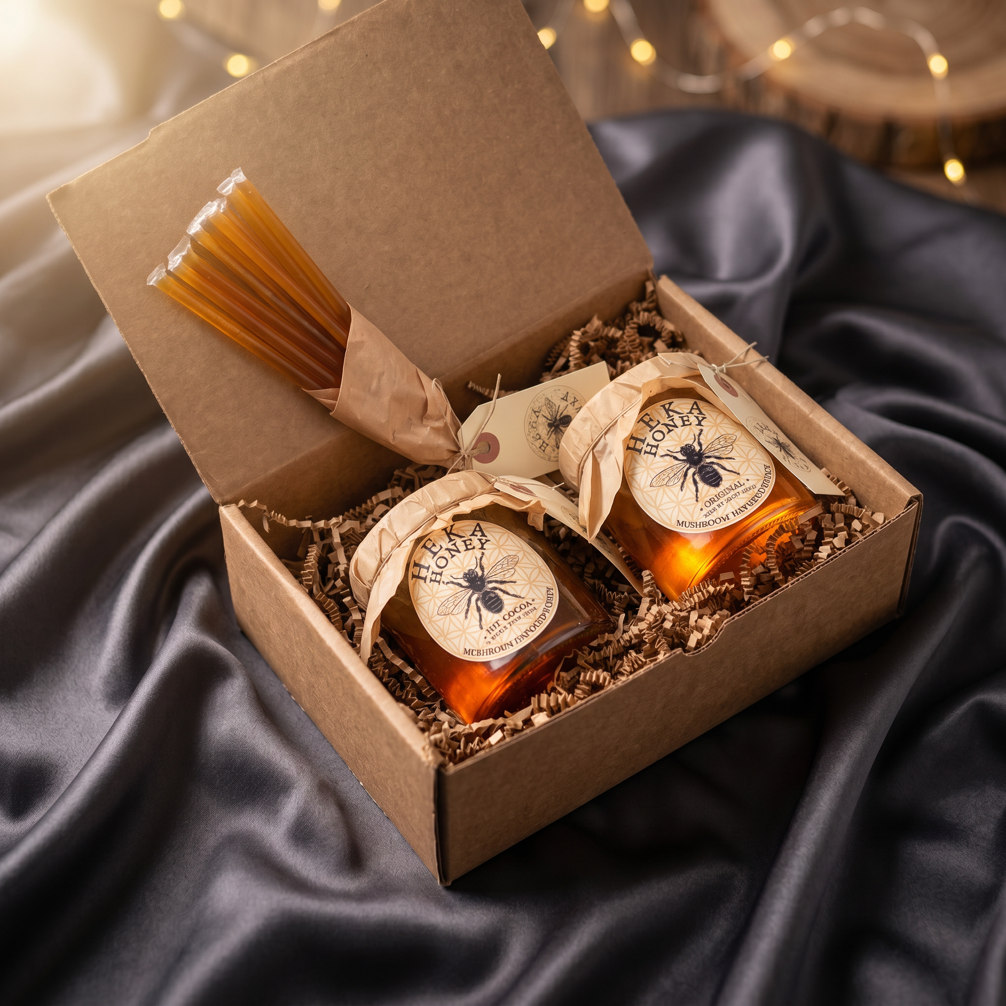 Calming & Grounding - Heka Honey Gift Basket