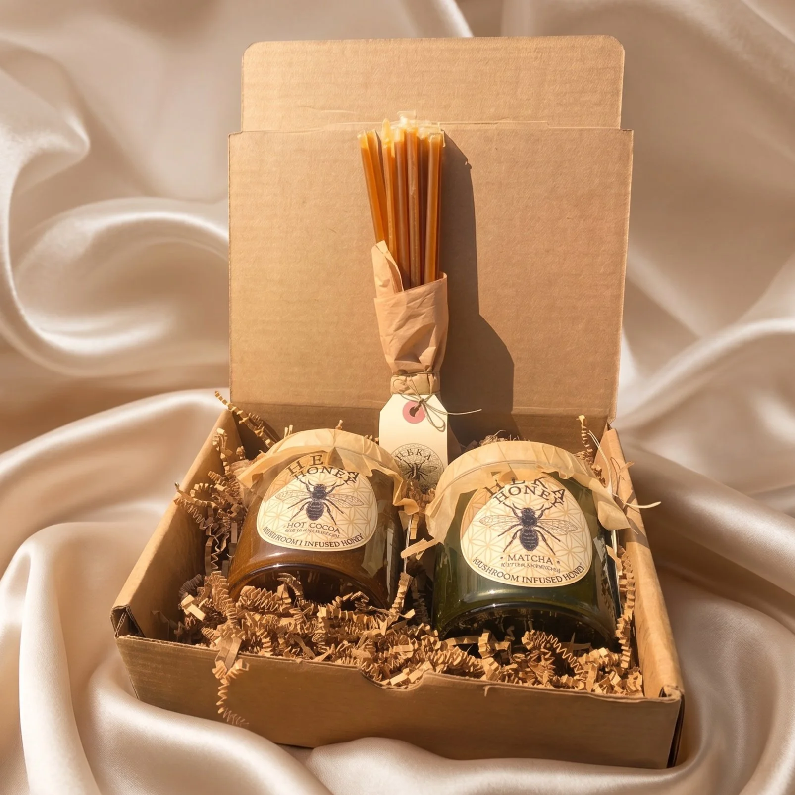 Focus & Vitality - Heka Honey Gift Basket