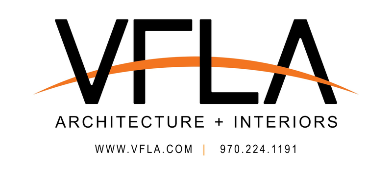 VFLA Architecture + Interiors logo with website and phone number