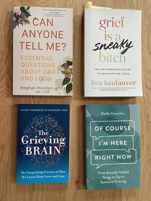 Books That Redirected My Grief Journey