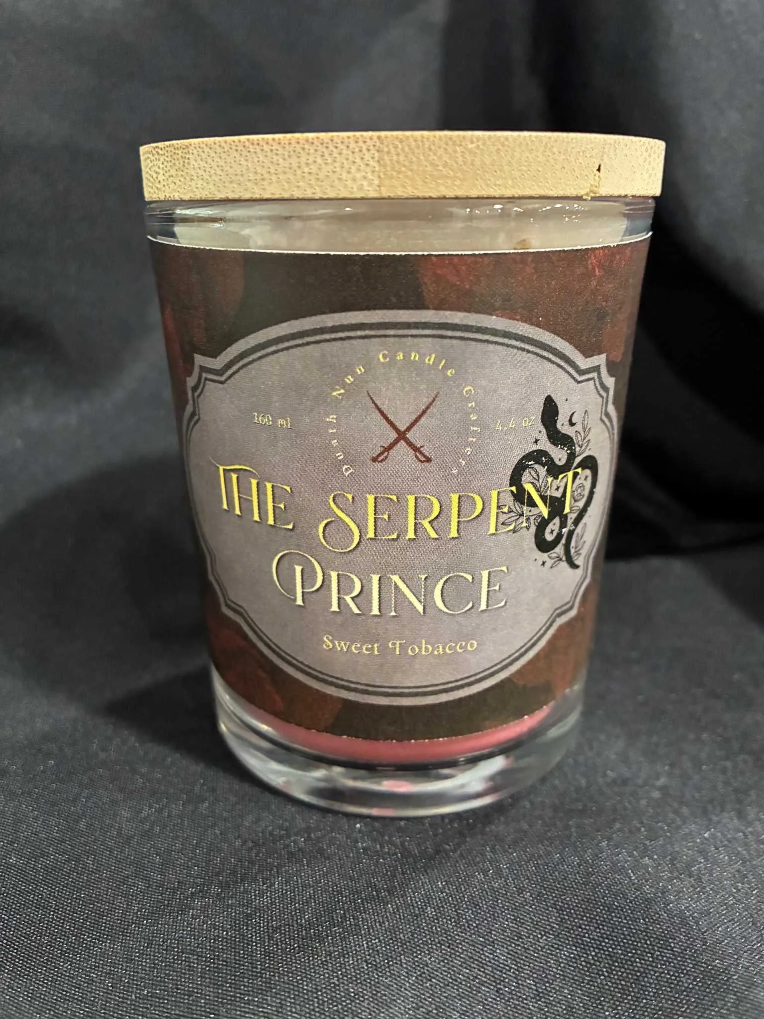 The Serpent Prince Handmade Candle