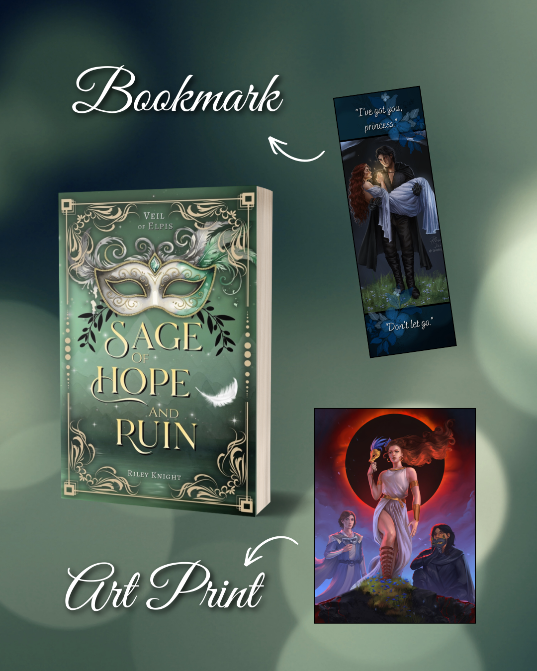 Signed Sage of Hope and Ruin Paperback with Swag