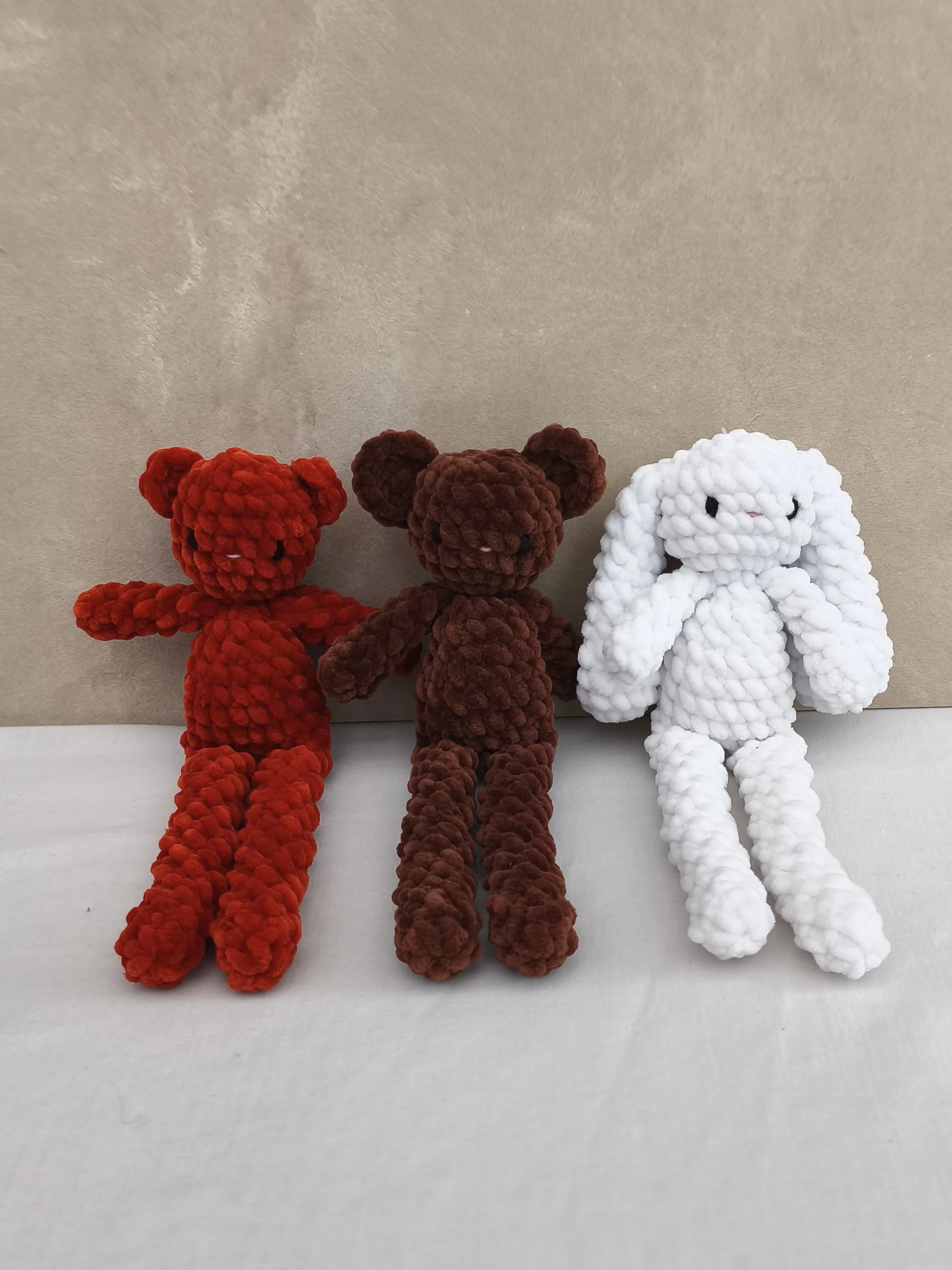 Peluches longues jambes