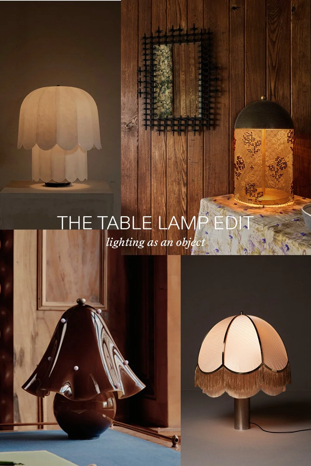THE TABLE LAMP EDIT
