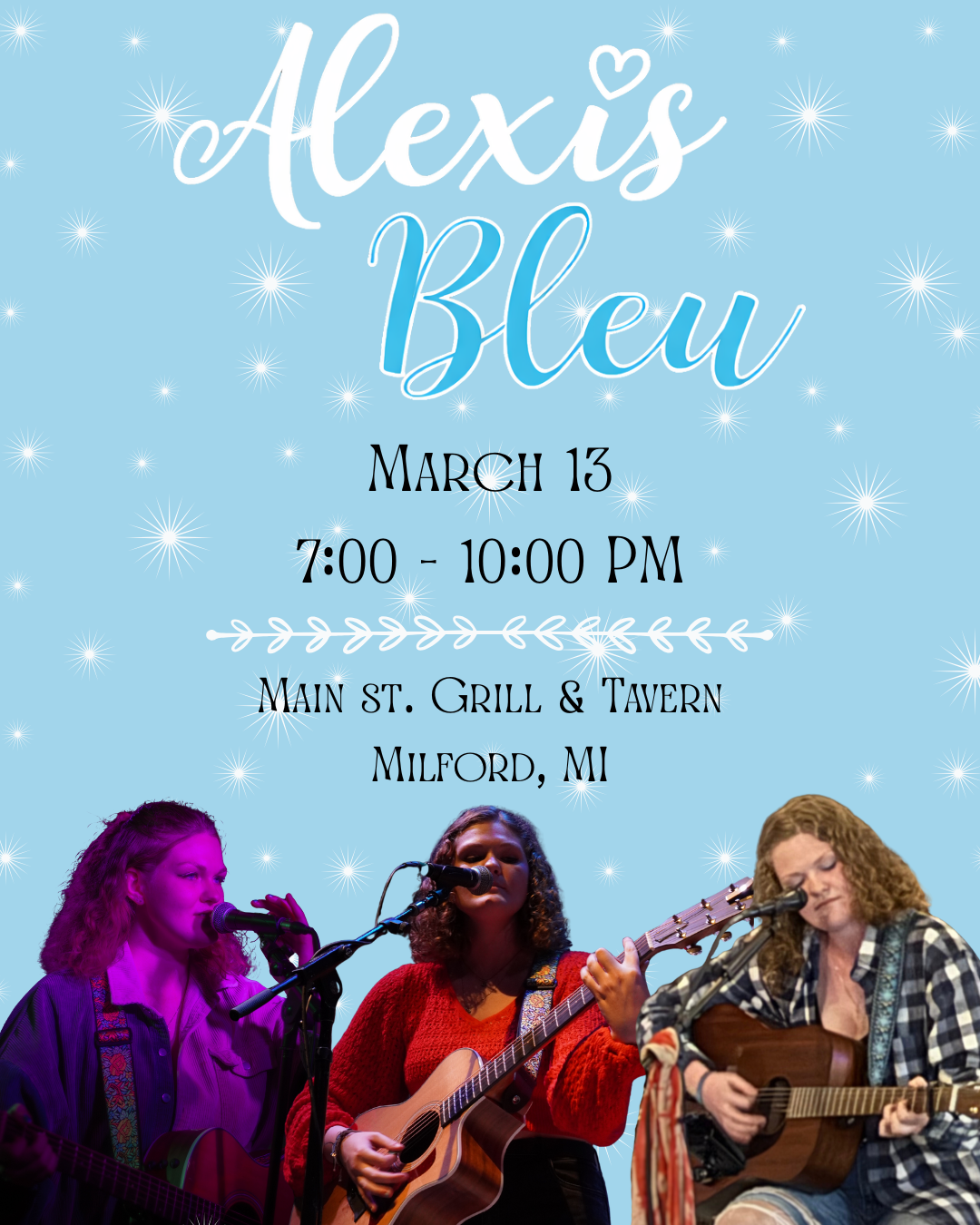 Alexis Bleu @ Main St Grill