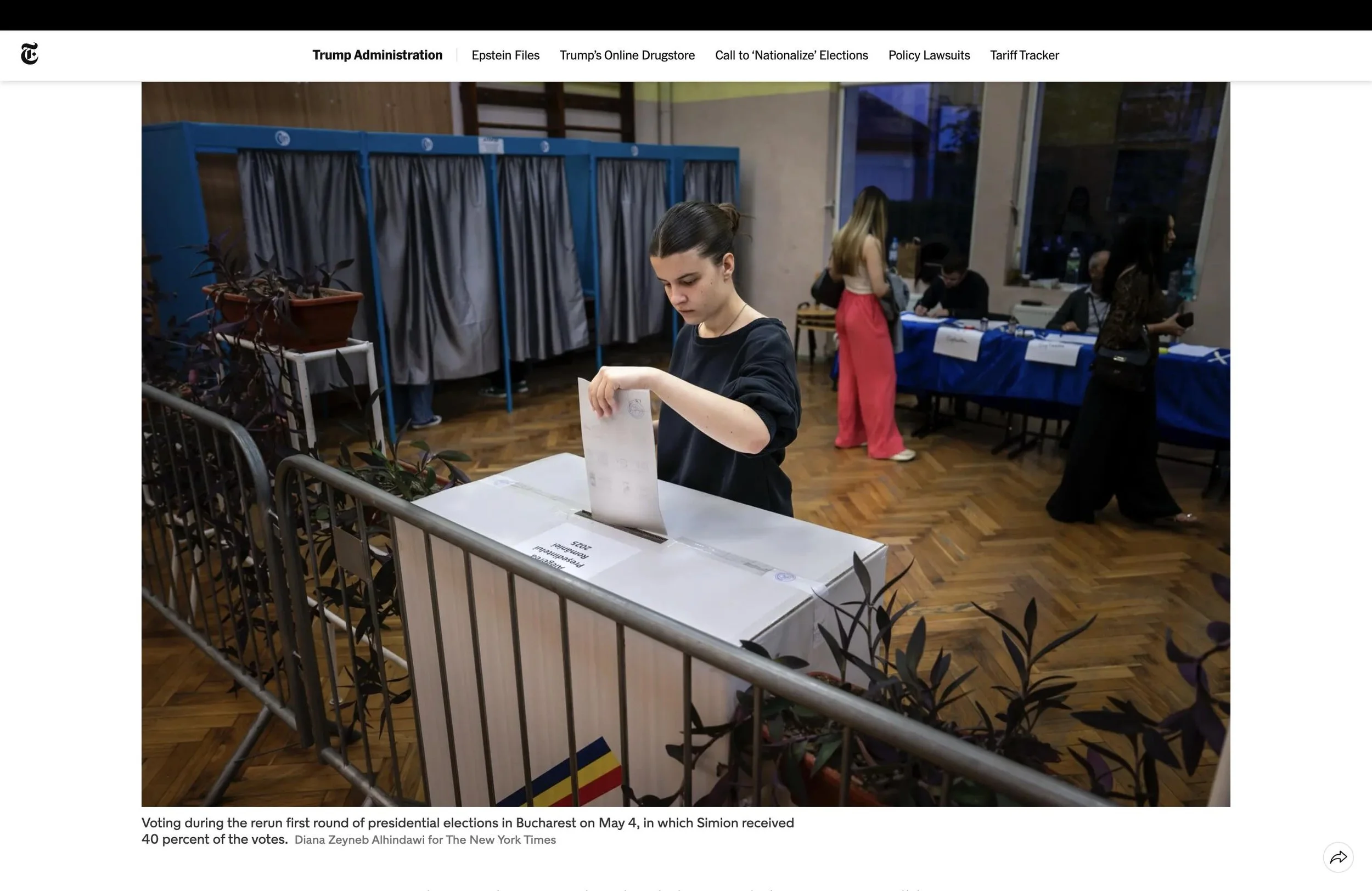 Why the MAGA right became obsessed with the Romanian election | The New York Times Magazine, June 10, 2025