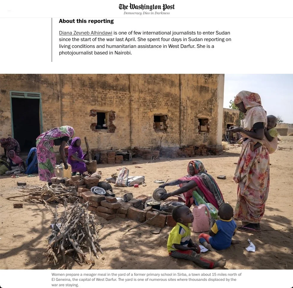 Hunger stalks war-ravaged Sudan | The Washington Post, April 1, 2024