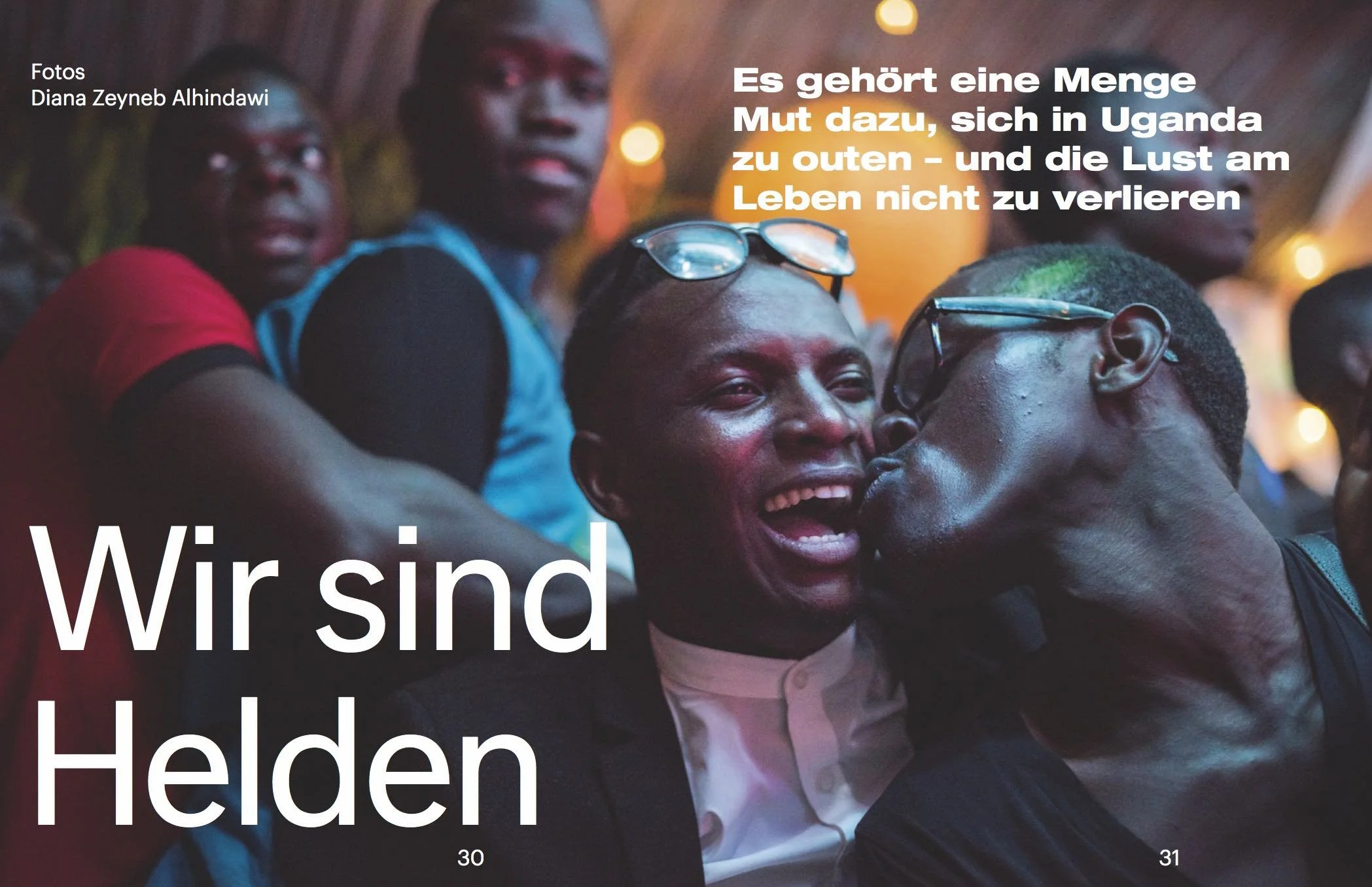 Wir sind helden (We are heroes), DUMMY 56, pages 30-37, Oct 2017