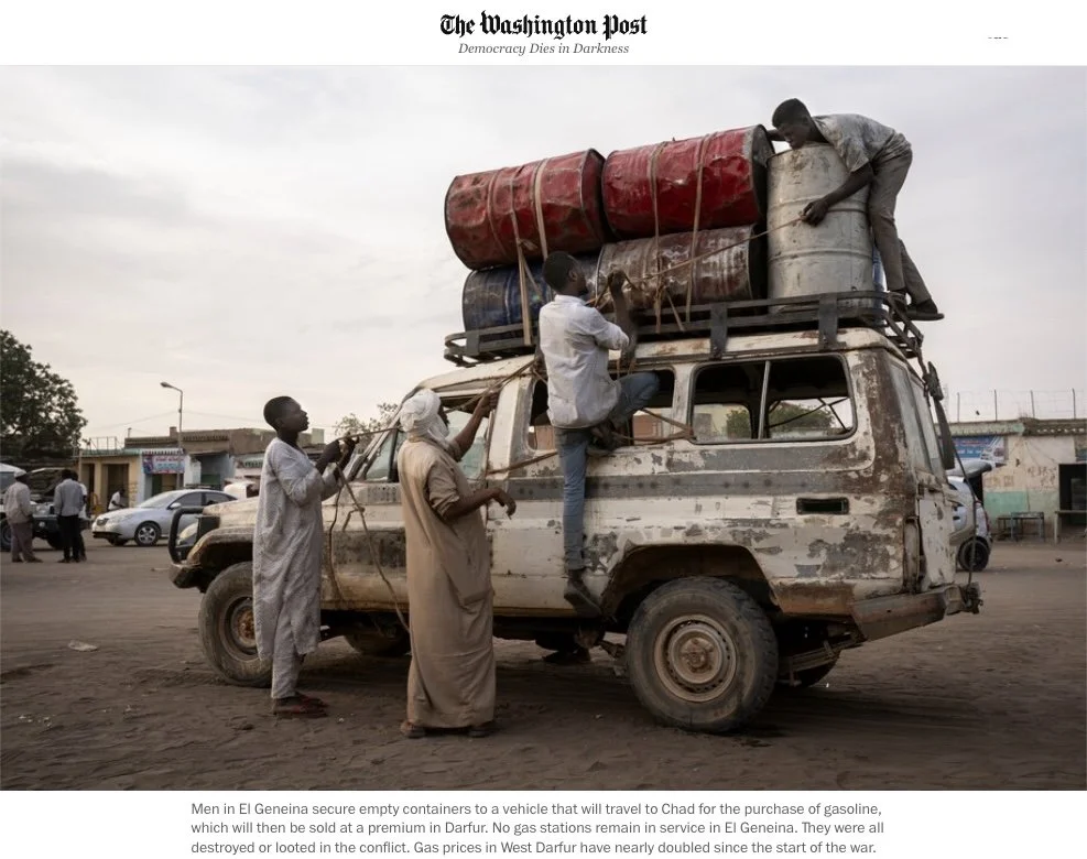 Hunger stalks war-ravaged Sudan | The Washington Post, April 1, 2024