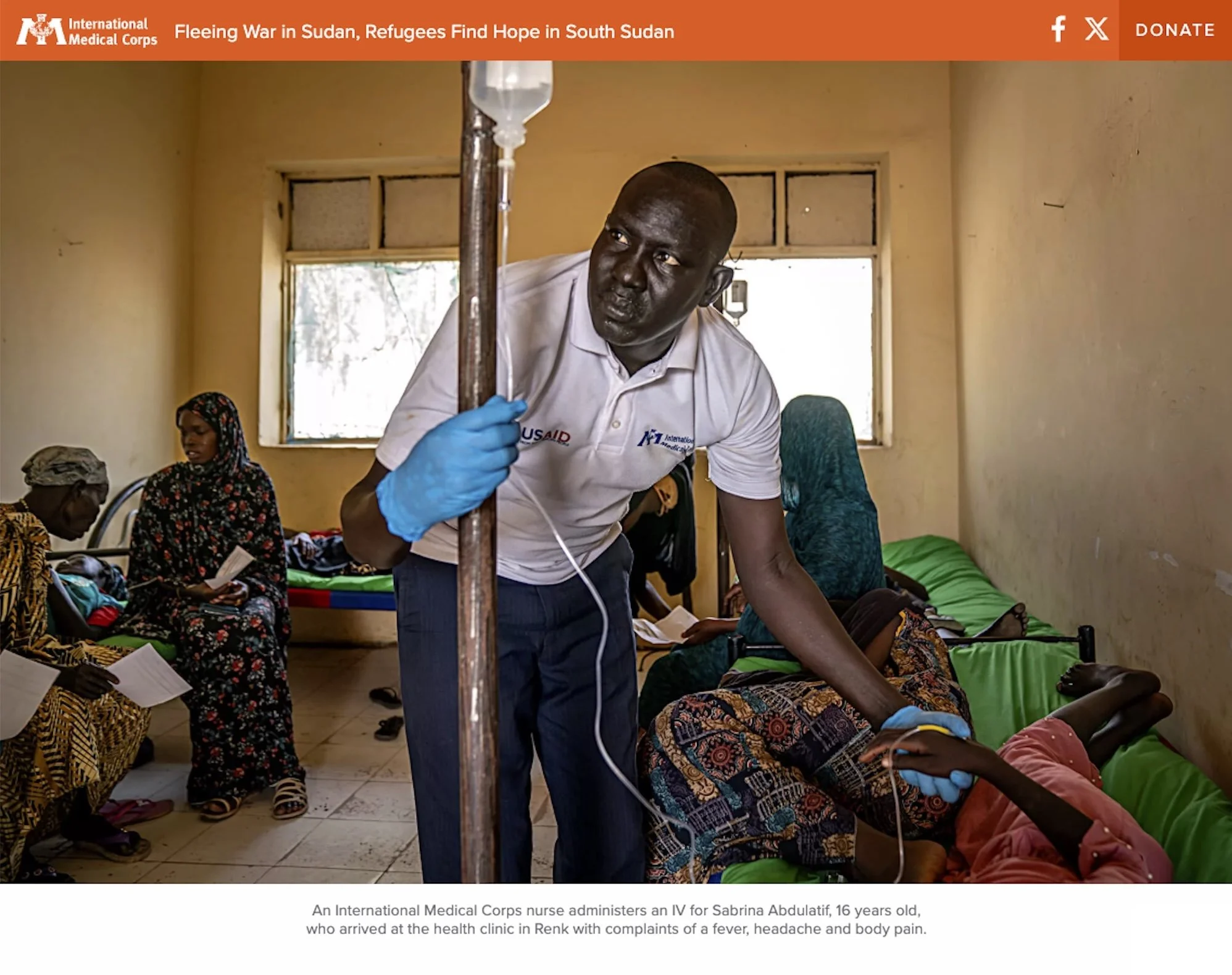 Fleeing war in Sudan, refugees find hope in South Sudan | International Medical Corps, Apr 11, 2024