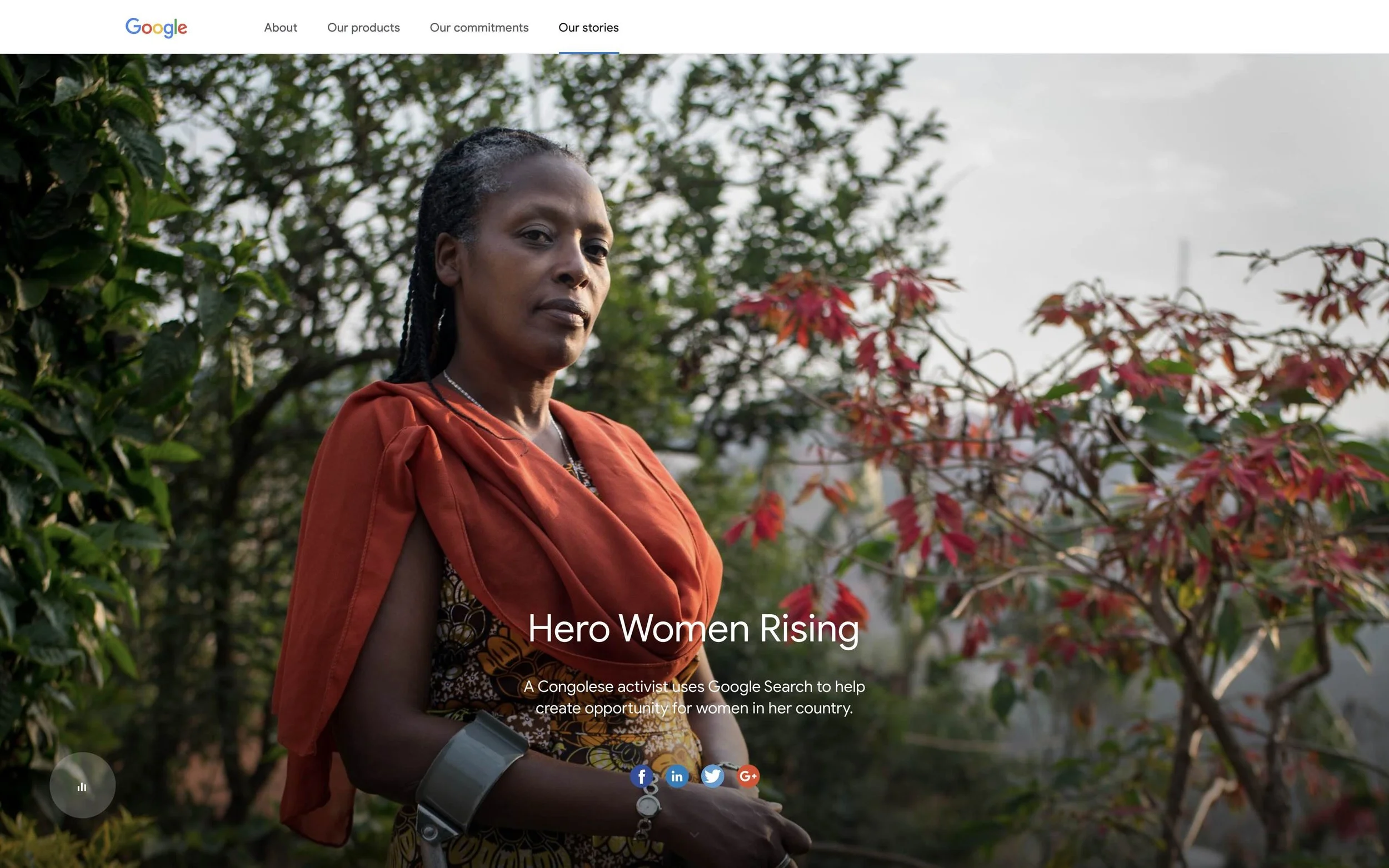 Hero women rising | Google, Feb 2019
