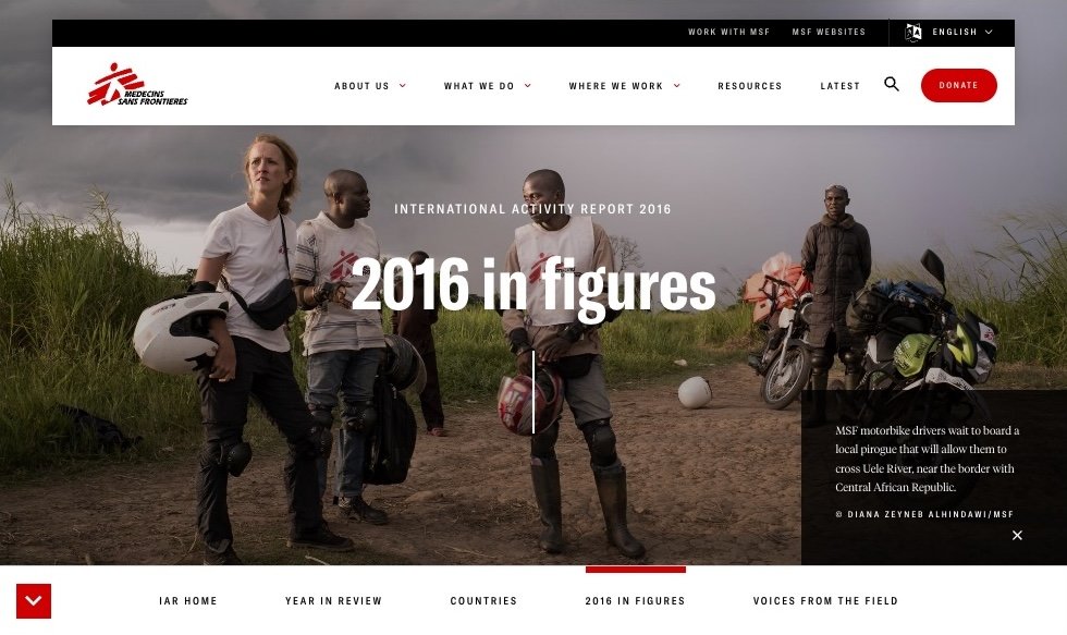 2016 in Figures | Médecins Sans Frontières / Doctors Without Borders, Dec 2016