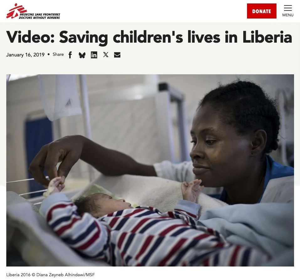Video: Saving children's lives in Liberia | Médecins Sans Frontières / Doctors Without Borders, Jan 16, 2019