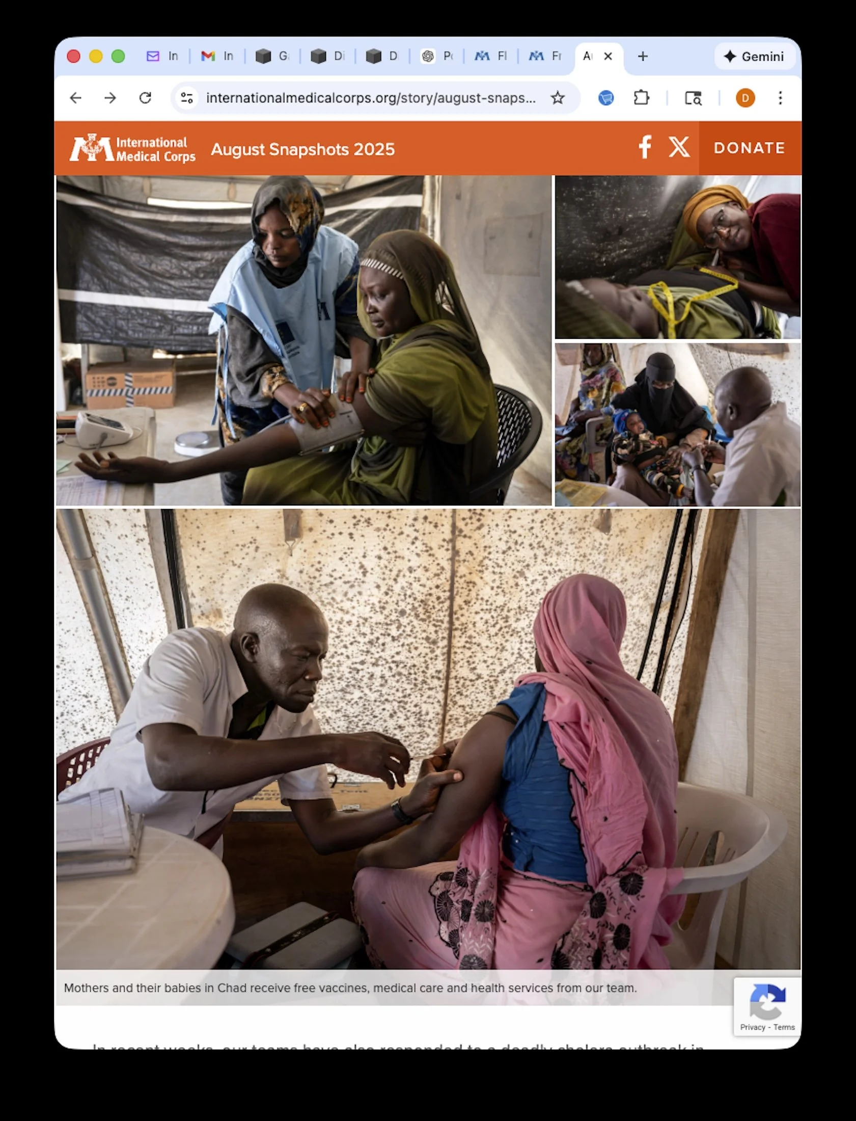 August snapshots 2025 | International Medical Corps, Aug 29, 2025