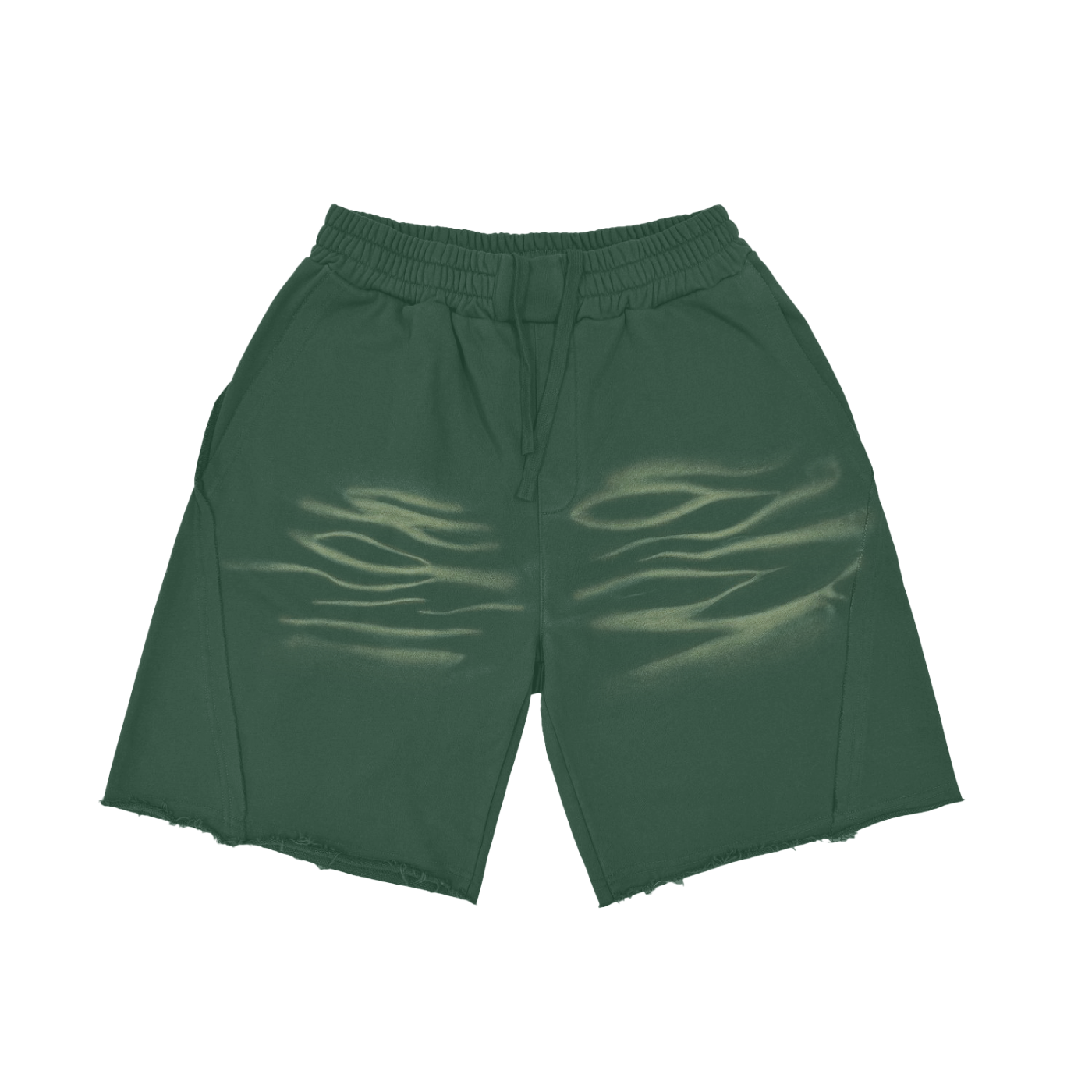 OG GREEN TRIBE SHORTS