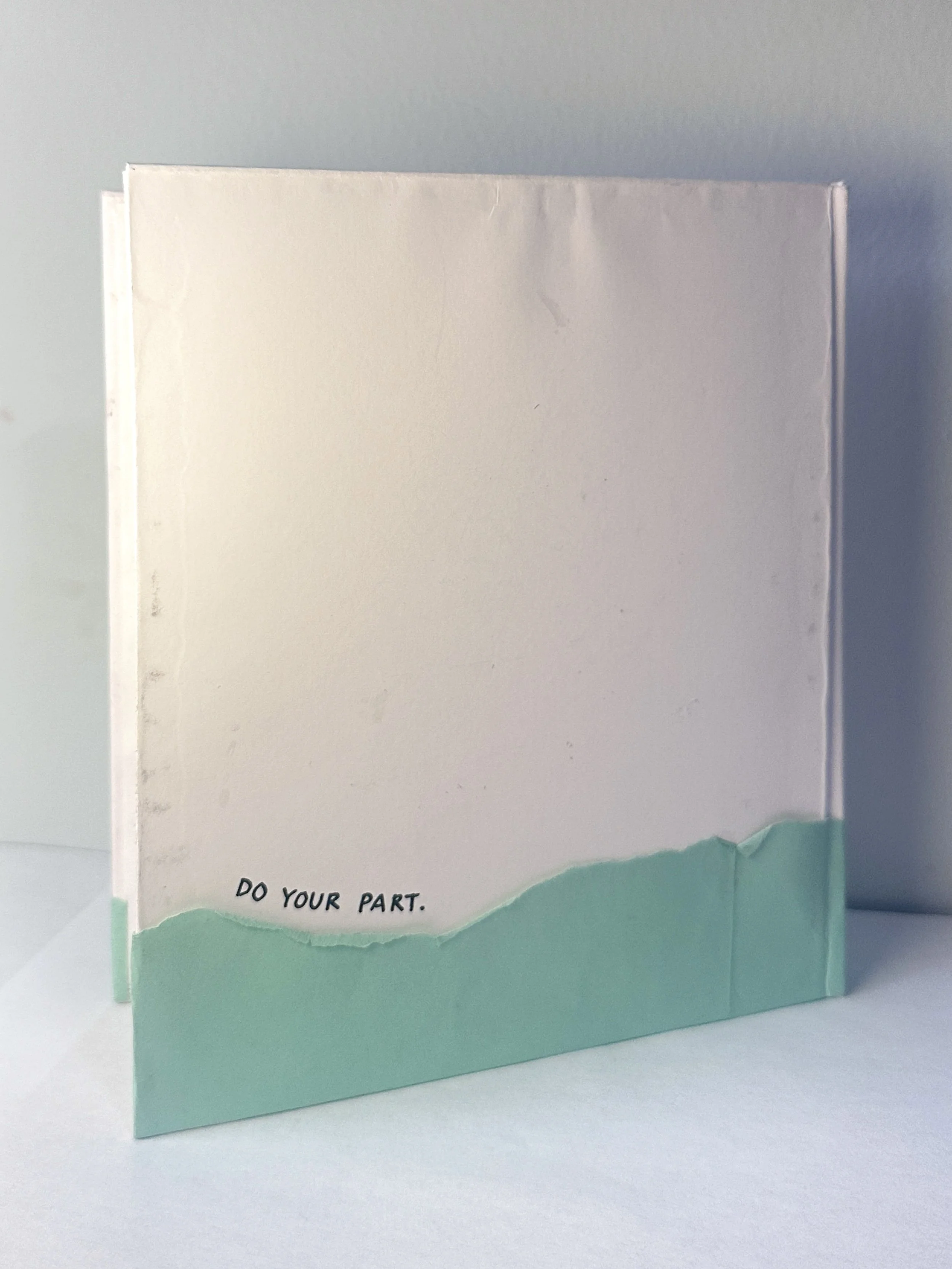 "Heal the Earth," a Hand-Made Paper Pop-Up Book for Children