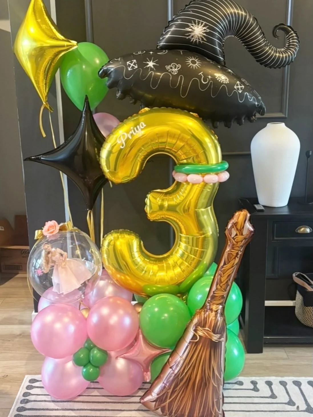 ✨ Balloon stacks like this make birthdays feel extra magical! ✨
Custom colors, themes, and names make every stack unique &mdash; just like your celebration.

Our themed balloon stacks are perfect for birthdays, parties, photos, and surprise mornings!