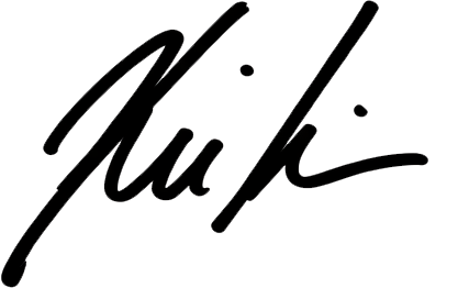 Signature that reads 'Krish'.