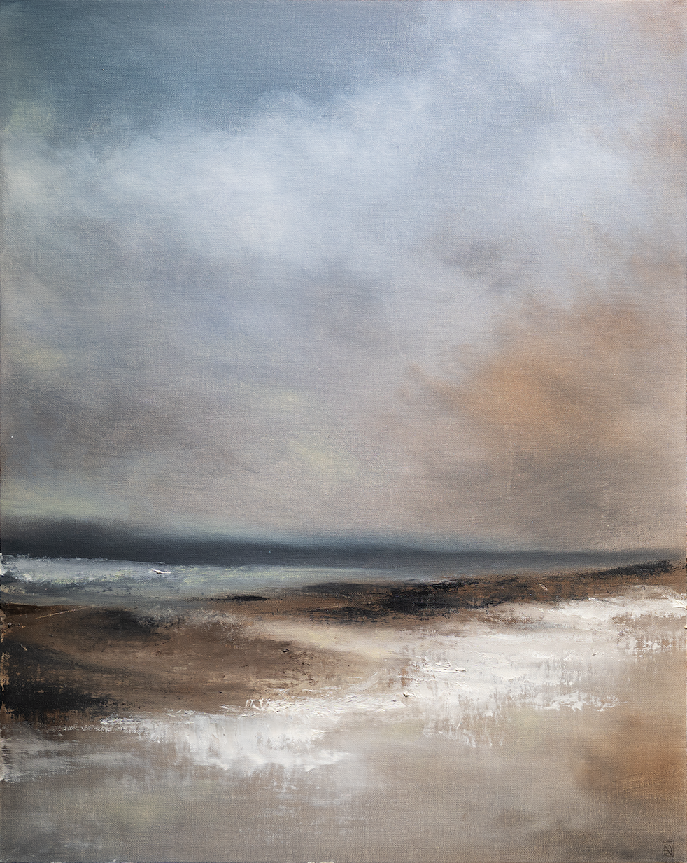 "Beach Abstract No. 1" 20x16 Original