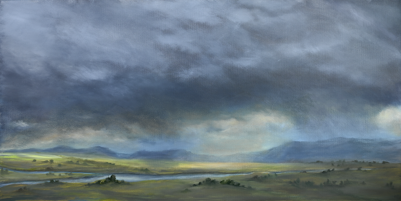 "The Sky's Benediction" 24x48 Original