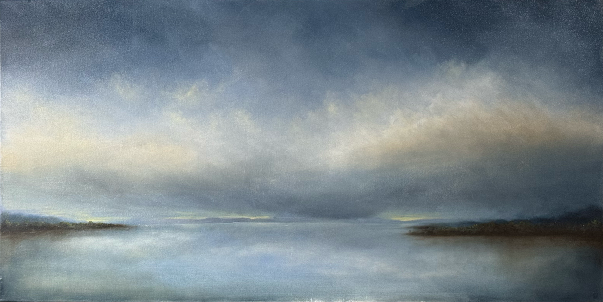 "Heaven Touches Earth" 24x48 Original