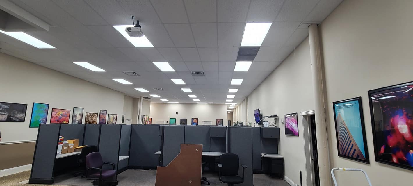 Office LED lighting upgrade